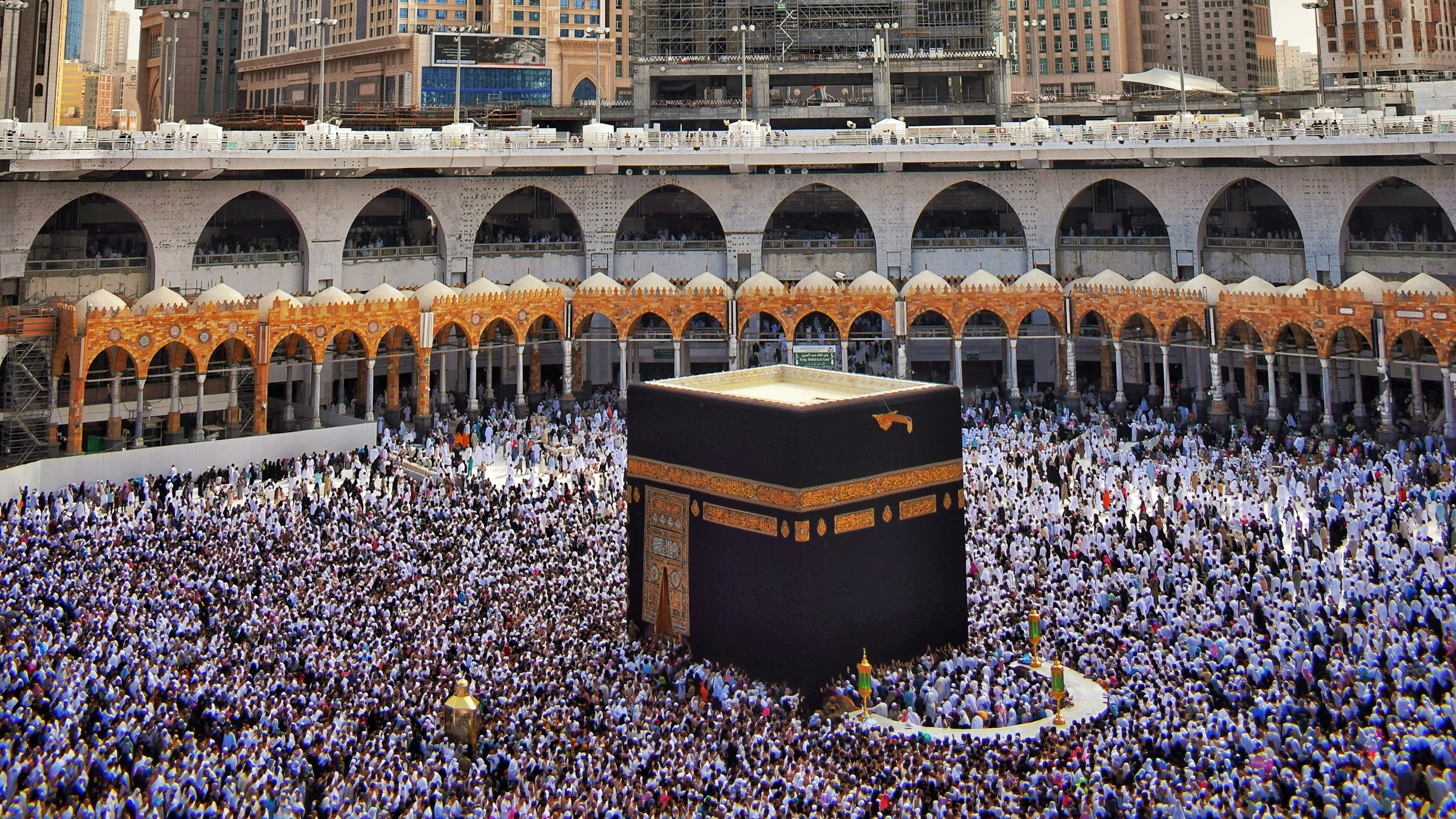La Kaaba en Masjid al-Haram, Makkah